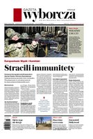 okłada najnowszego numeru Gazeta Wyborcza - Warszawa