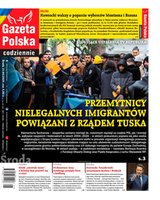 okłada najnowszego numeru Gazeta Polska Codziennie