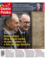 okłada najnowszego numeru Gazeta Polska Codziennie