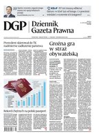okłada najnowszego numeru Dziennik Gazeta Prawna