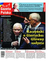 okłada najnowszego numeru Gazeta Polska Codziennie