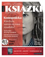 okłada najnowszego numeru Książki. Magazyn do czytania