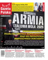 okłada najnowszego numeru Gazeta Polska Codziennie