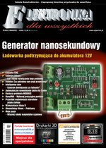 okłada najnowszego numeru Elektronika Dla Wszystkich