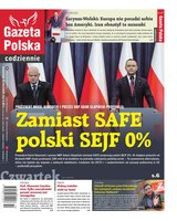 okłada najnowszego numeru Gazeta Polska Codziennie