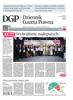 okłada najnowszego numeru Dziennik Gazeta Prawna