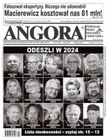 okłada najnowszego numeru Angora