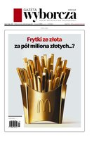 okłada najnowszego numeru Gazeta Wyborcza - Warszawa