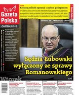 okłada najnowszego numeru Gazeta Polska Codziennie