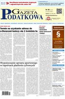 okłada najnowszego numeru Gazeta Podatkowa