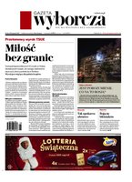 okłada najnowszego numeru Gazeta Wyborcza - Warszawa
