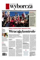okłada najnowszego numeru Gazeta Wyborcza - Warszawa