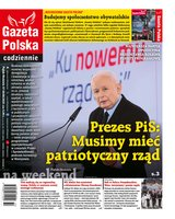 okłada najnowszego numeru Gazeta Polska Codziennie