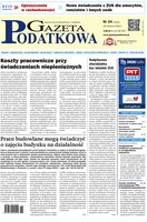 okłada najnowszego numeru Gazeta Podatkowa