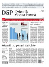 okłada najnowszego numeru Dziennik Gazeta Prawna