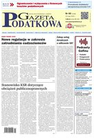 okłada najnowszego numeru Gazeta Podatkowa