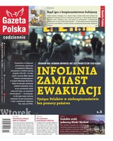 okłada najnowszego numeru Gazeta Polska Codziennie