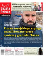 okłada najnowszego numeru Gazeta Polska Codziennie