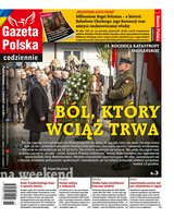 okłada najnowszego numeru Gazeta Polska Codziennie