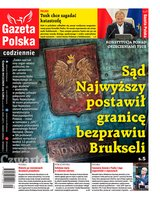 okłada najnowszego numeru Gazeta Polska Codziennie