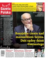 okłada najnowszego numeru Gazeta Polska Codziennie