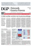 okłada najnowszego numeru Dziennik Gazeta Prawna