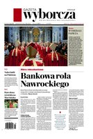 okłada najnowszego numeru Gazeta Wyborcza - Warszawa