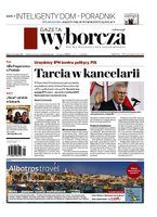 okłada najnowszego numeru Gazeta Wyborcza - Warszawa