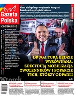 okłada najnowszego numeru Gazeta Polska Codziennie