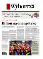 okłada najnowszego numeru Gazeta Wyborcza - Warszawa