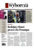 okłada najnowszego numeru Gazeta Wyborcza - Warszawa