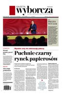 okłada najnowszego numeru Gazeta Wyborcza - Warszawa