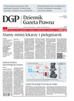 okłada najnowszego numeru Dziennik Gazeta Prawna