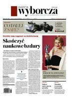 okłada najnowszego numeru Gazeta Wyborcza - Warszawa