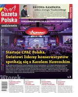 okłada najnowszego numeru Gazeta Polska Codziennie