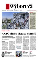 okłada najnowszego numeru Gazeta Wyborcza - Warszawa