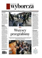 okłada najnowszego numeru Gazeta Wyborcza - Warszawa