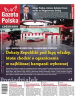 okłada najnowszego numeru Gazeta Polska Codziennie