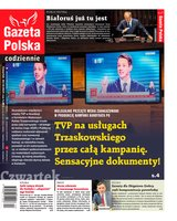 okłada najnowszego numeru Gazeta Polska Codziennie