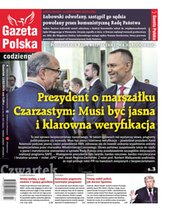 okłada najnowszego numeru Gazeta Polska Codziennie