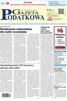 okłada najnowszego numeru Gazeta Podatkowa