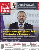 okłada najnowszego numeru Gazeta Polska Codziennie