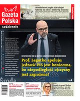 okłada najnowszego numeru Gazeta Polska Codziennie