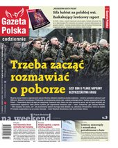 okłada najnowszego numeru Gazeta Polska Codziennie