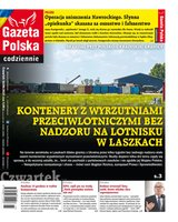 okłada najnowszego numeru Gazeta Polska Codziennie