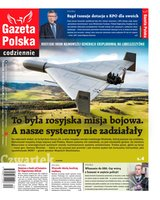 okłada najnowszego numeru Gazeta Polska Codziennie