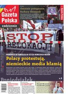 okłada najnowszego numeru Gazeta Polska Codziennie