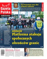 okłada najnowszego numeru Gazeta Polska Codziennie