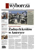 okłada najnowszego numeru Gazeta Wyborcza - Warszawa