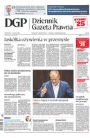 okłada najnowszego numeru Dziennik Gazeta Prawna